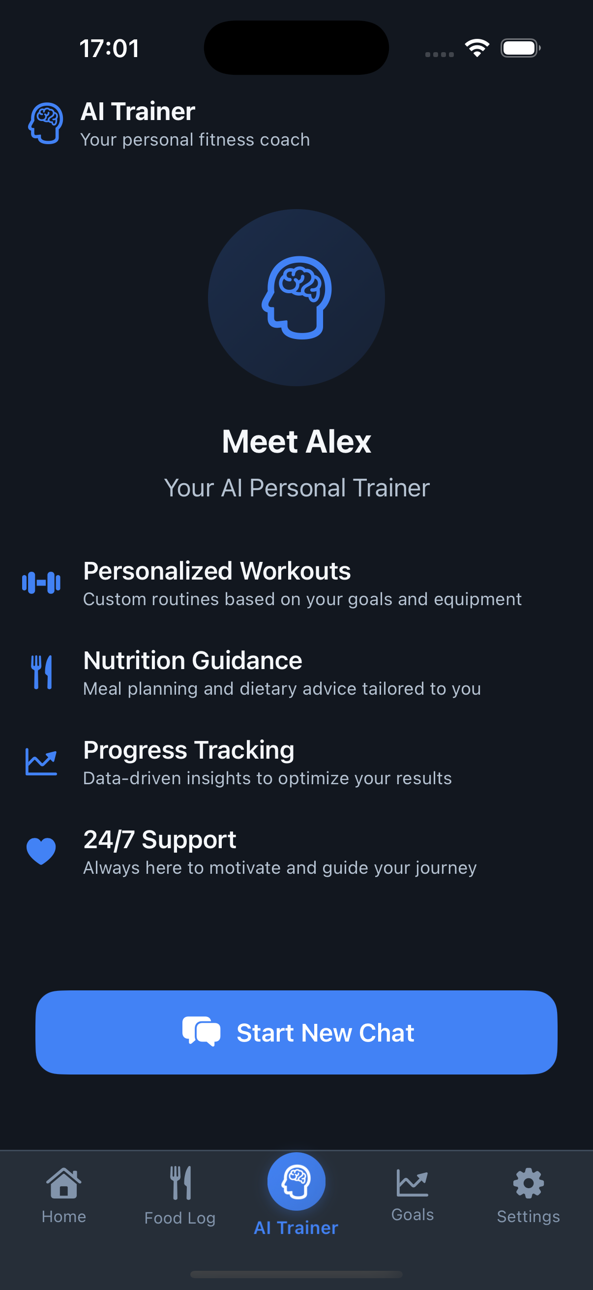 AI Personal Trainer Chat